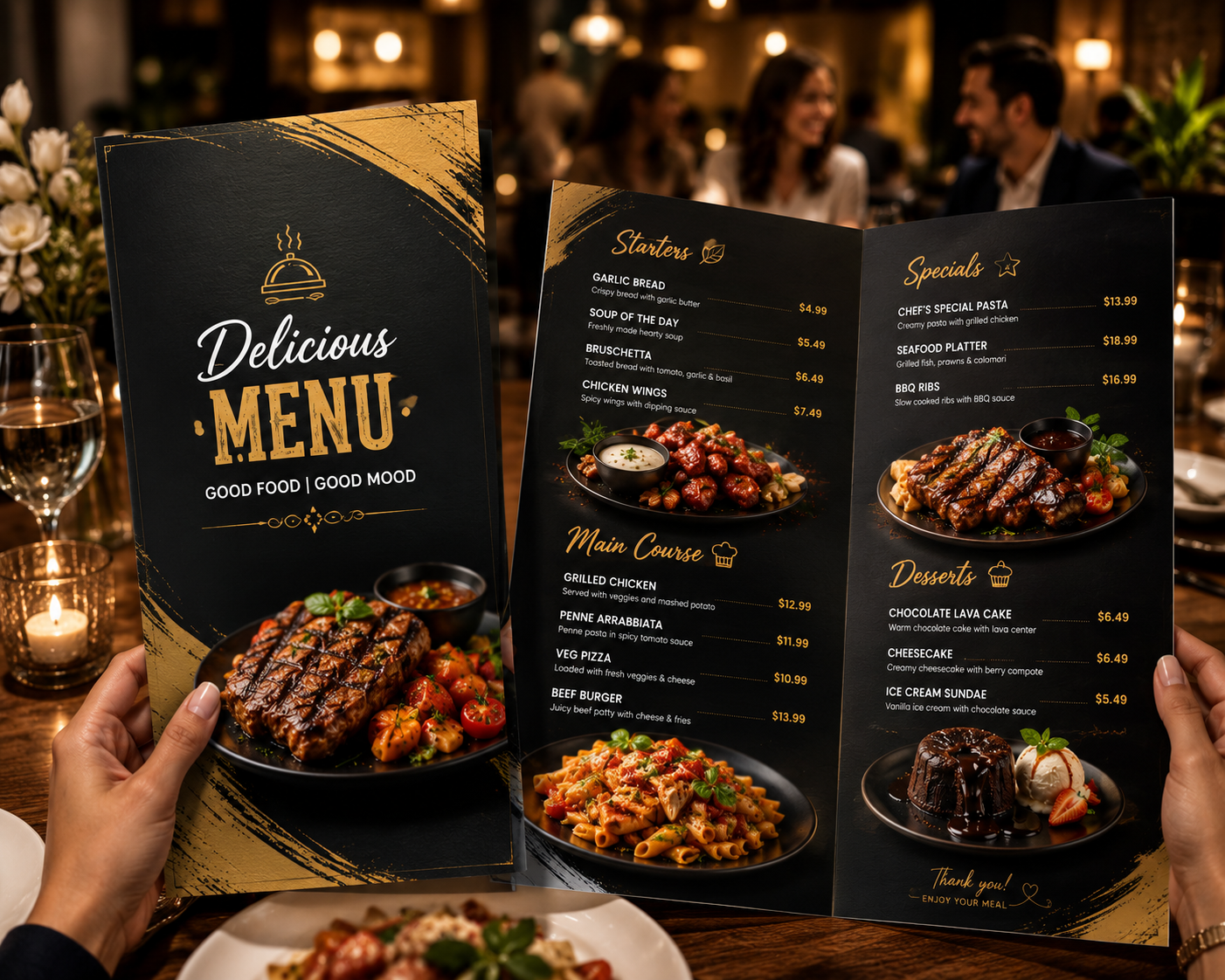 Menu Cards